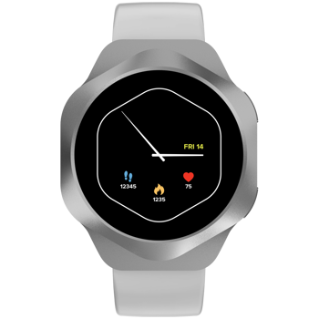 CANYON Smart Watch Hexagon 88 BT-CALL Silver, CNS-SW88SS