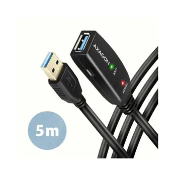 CC USB AM 2.0 -> USB AF, Aktivni produžni, 5m, ADR-305, AXA