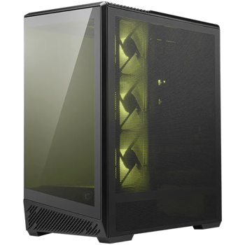 Chassis MAG PANO 130R PZ, ATX, Mid Tower, 4x Pre-installed 12mm ARGB Fan, 460 x 232 x 490 mm, Black, MAG PANO 130R PZ