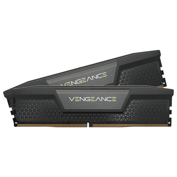 CORSAIR DDR5, 7200MT/s 32GB 2x16GB DIMM, 34-44-44-96, OC PMIC, XMP 3.0, VENGEANCE DDR5 Black Heatspreader, Black PCB, 1.45V, for Intel 700 Series, CMK32GX5M2X7200C34