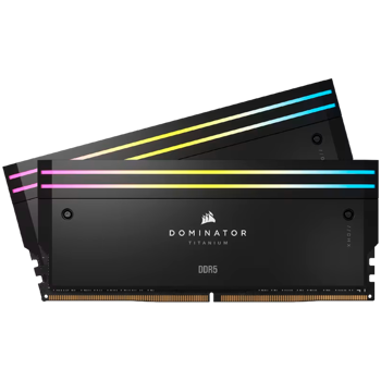 CORSAIR DOMINATOR TITANIUM 48GB (2 x 24GB) DDR5 7200 CL36-46-46-116 1.40V Intel XMP - BLACK, CMP48GX5M2X7200C36