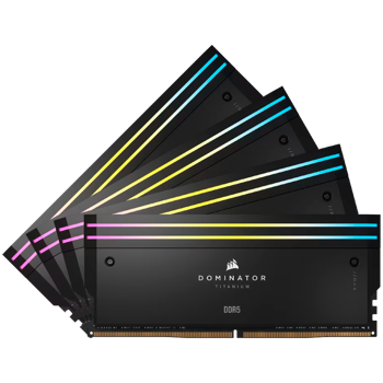CORSAIR DOMINATOR TITANIUM 64GB (4 x 16GB) DDR5 6400 CL32-40-40-84 1.40V Intel XMP - BLACK, CMP64GX5M4B6400C32