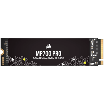 CORSAIR MP700 PRO 1TB M.2 NVMe PCIe Gen. 5 x4 SSD (no heatsink), CSSD-F1000GBMP700PNH