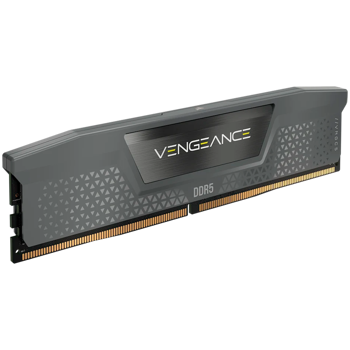 CORSAIR VENGEANCE DDR5 16GB (1 x 16GB) DDR5 6000 CL36-44-44-96 1.35V Intel XMP & AMD EXPO - GREY, CMK16GX5M1E6000Z36