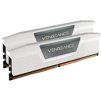 CORSAIR VENGEANCE DDR5 32GB (2 x 16GB) DDR5 6400 CL36-48-48-104 1.35V EXPO & XMP - White, CMK32GX5M2B6400Z36W