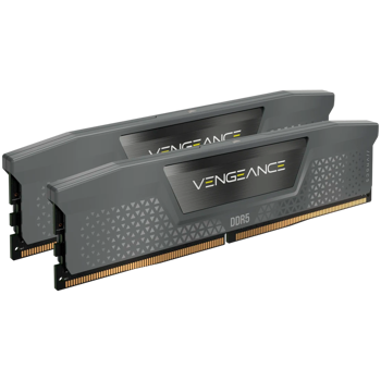 CORSAIR VENGEANCE DDR5 64GB (2x32GB) DDR5 5600 CL40-40-40-77 1.25V Desktop Memory AMD EXPO Memory - Grey, 0840006698166, CMK64GX5M2B5600Z40