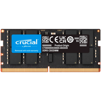 Crucial 16GB DDR5-6400 CSODIMM CL52, CT16G64C52CS5