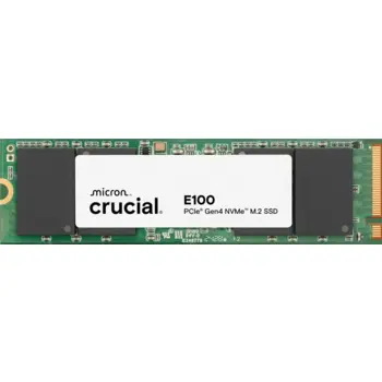 Crucial 480 GB M.2 SSD, E100 NVMe Gen. 4x4, CRU-CT480E100SSD8
