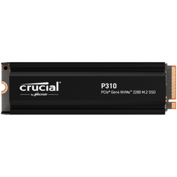 CRUCIAL P310 4TB PCIe Gen4 2280 NVMe M.2 SSD with heatsink, CT4000P310SSD5