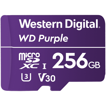 CSDCARD WD Purple (MICROSD, 256GB), WDD256G1P0C-85AEL0