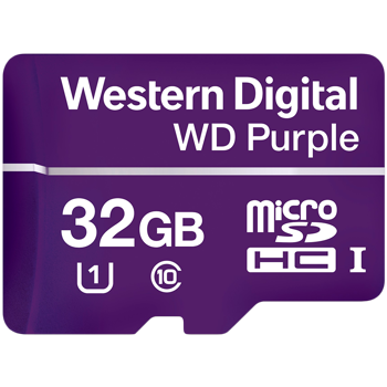 CSDCARD WD Purple (MICROSD, 32GB), WDD032G1P0C-85AEL0