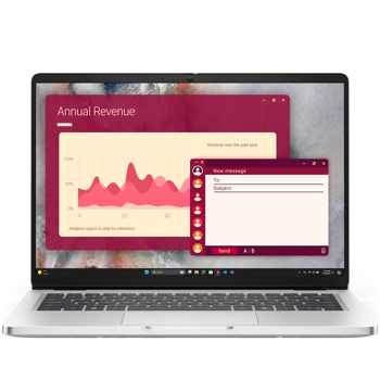 Dell Pro 14 (PC14250), 14" FHD+ (1920x1200), Intel Core Ultra 5 235U (12 TOPS, 12C, 4.9GHz), 16GB (1x16GB) DDR5, M.2 512GB SSD, Intel Integrated, WiFi, BT, HDMI, THB4 (DP/PD), USB-C (DP/PD), 2xUSB3.2,