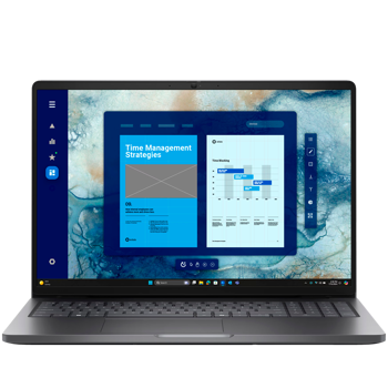 Dell Pro 16 (PC16250), 16" FHD+ (1920x1200), non-Touch, Intel Core 235U (12 TOPS,12C, 4.9GHz), 16GB DDR5, M.2 512GB SSD, Intel Integrated, WiFi, BT, HDMI, THB4 (DP/PD), USB-C (DP/PD), 2xUSB-A, RJ-45, 