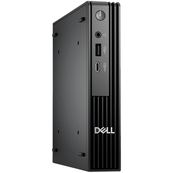 Dell Pro Micro QCM1250, 90W adpt.,Intel Core Ultra 5 235T (R) (13 TOPS NPU, 14 cores, up to 5.0GHz),16GB (1x16GB) 5600MT/s DDR5, M.2 512GB SSD, Intel Integrated, DP, HDMI, USB-C, 5xUSB-A, Wi-Fi 6E AX2