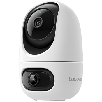 Dual Lens Pan/Tilt Security Camera, TAPO C245D