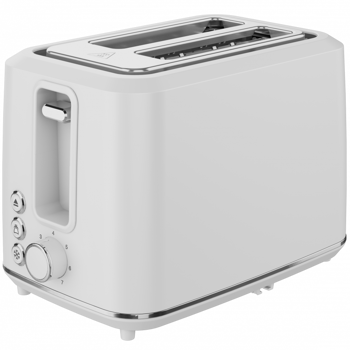 Electric Toaster, white, 220-240V, 50-60Hz, 920-1080W, 2 slots, 3 modes, 7 browning levels, ATS0001W