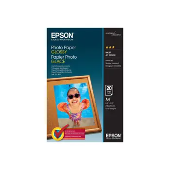 EPSON Photo Paper Glossy A4 20 sheet, C13S042538