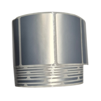 Etikete 51x37 - 1000 kom rola,fi76, PET silver, 