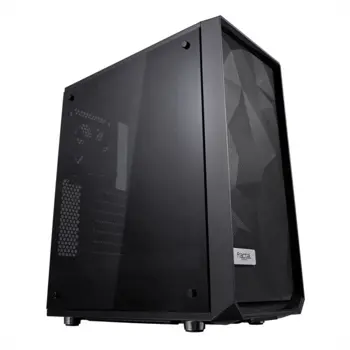 Fractal Design Meshify C Black TG Dark, FD-CA-MESH-C-BKO-TG, FDS-FD-CA-MESHCBKOTG