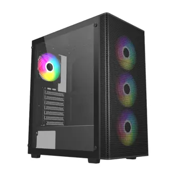 FSP M220, ARGB, 1xU3, 2xU2, crno, POC0000313