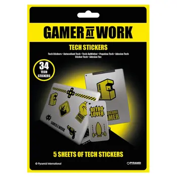 GAMER AT WORK TECH NALEPKE PYRAMID