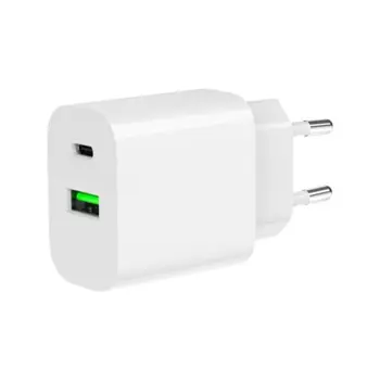 Gembird 2-port 20 W USB fast charger, white, GEM-TA-UC-PDQC20-01W