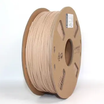 Gembird Filament, PLA wood natural, 1.75 mm, 1 kg, GEM-3DP-PLA-WD-01NAT