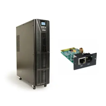 Gembird Online UPS, 6000 VA, USB SNMP CARD, GEM-EG-UPSO-6000SNMP