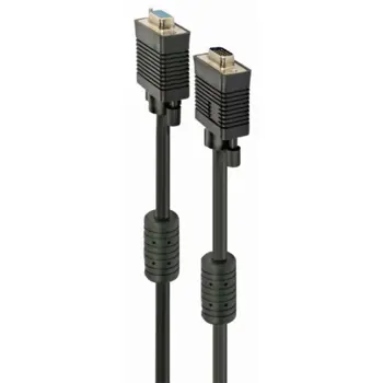 Gembird Premium dual-shielded VGA extension cable with ferrite cores, 1.8 m, GEM-CC-PPVGAX-6B