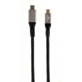 Gembird Premium USB 3.2 Gen. 2x2 Type-C charging data cable, 20 Gbps, 100 W, 1.5 m, GEM-CCBPUSB3CMCM100