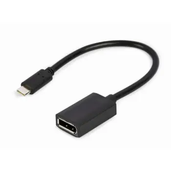 Gembird USB Type-C to DisplayPort adapter cable, 4K, 15 cm, black GEM-A-CM-DPF-02
