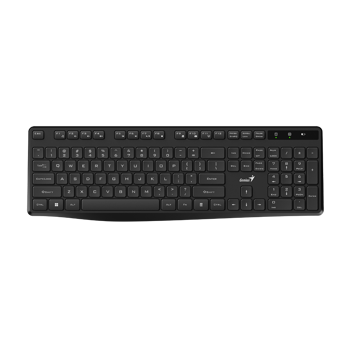 Genius KB-7200, bežična tipkovnica, silent, crna, 31320002405