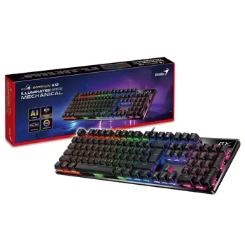 Genius Scorpion K12, mehanička tipkovnica, USB, 31310057400