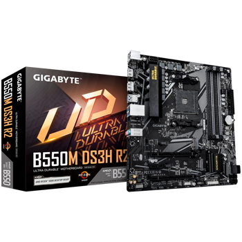 GIGABYTE B550M DS3H R2, AM4, 4x DDR4, mATX, B550M DS3H R2
