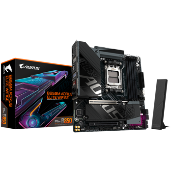 GIGABYTE B850M AORUS ELITE WIFI6E, AM5, 4xDDR5, mATX, B850M A ELT WF6E