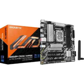 Gigabyte B860M DS3H, DDR5, WIFI, LGA1851, B860M DS3H WIFI6E 1.0