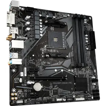 Gigabyte GA-A520M-DS3H AC,AM4,S3, U3, mATX, A520M DS3H AC