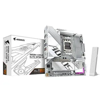 Gigabyte GA-B850M AORUS EL WIFI6 ICE, DDR5, AM5, B850M A ELT WF6E ICE