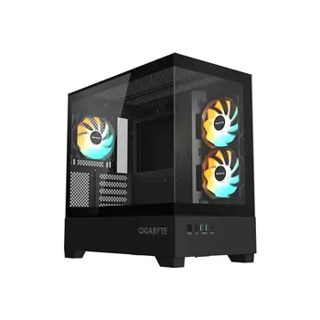 GIGABYTE GB-C201P Case Black RGB, GB-C201P