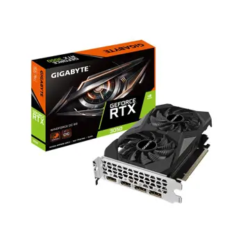 GIGABYTE GeForce RTX 3050 WINDFORCE OC, GV-N3050WF2OC-6GD