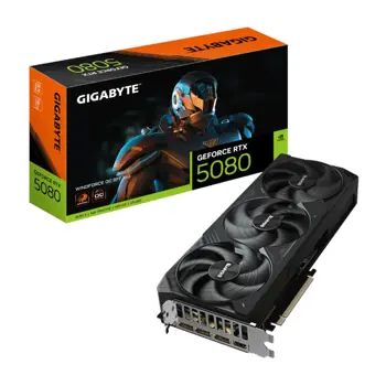 Gigabyte GF RTX5080 Windforce, 16GB GDDR7, GV-N5080WF3OC-16GD