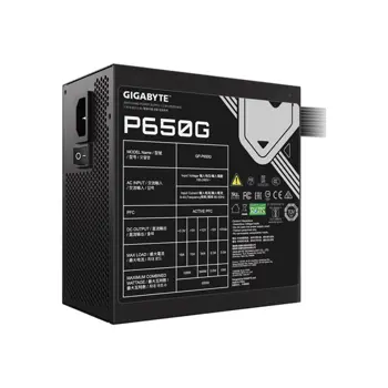 GIGABYTE GP-P650G 650W 80 PLUS BR, GP-P650G