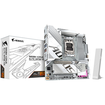 GIGABYTE MB B850M A ELT WF6E ICE, B850M A ELT WF6E ICE