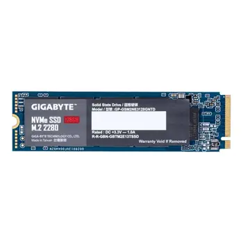 GIGABYTE NVMe SSD 128GB, GP-GSM2NE3128GNTD