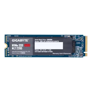 GIGABYTE NVMe SSD 512GB, GP-GSM2NE3512GNTD