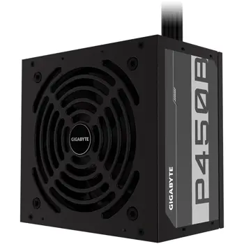 GIGABYTE P450B Power Supply 450W, 80+ Bronze, 120mm HYB fan, EU plug, GP-P450B
