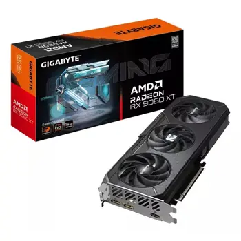 Gigabyte Radeon RX 9060 XT Gaming OC 16GB GDDR6, PCIe 5.0x16, HDMI/2×DP, 79004