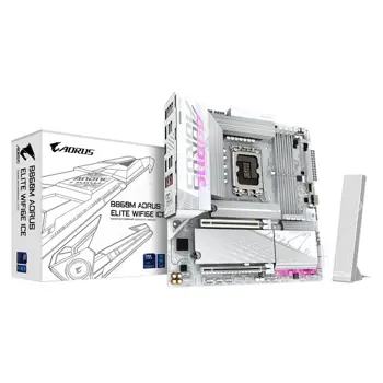 Gigabyte Z860M A ELITE WIFI6E ICE, DDR5, LGA1851 B860M A ELT WF6E ICE