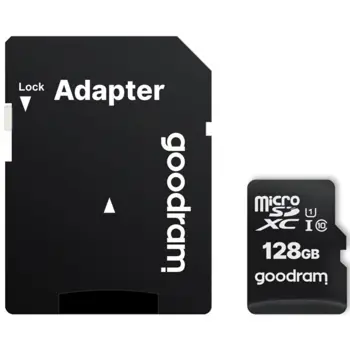 GoodRam M1AA 128 GB | Class 10 UHS I Adapter, GDR-M1AA-1280R12