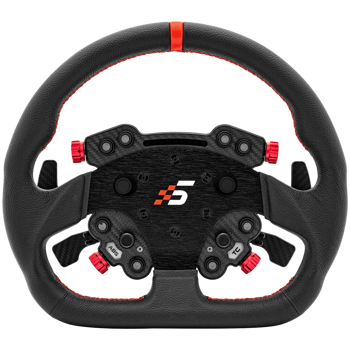 GT1 D Steering Wheel with GT Pro Hub(K)| Shifter & Clutch Paddles | Leather, GTPRO-D(K)(LEATHER)
